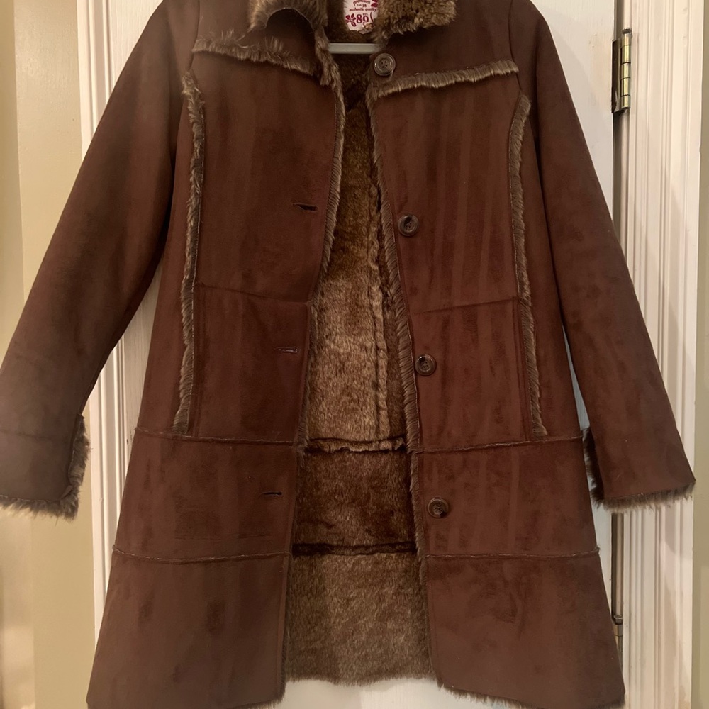 Children’s suede coat